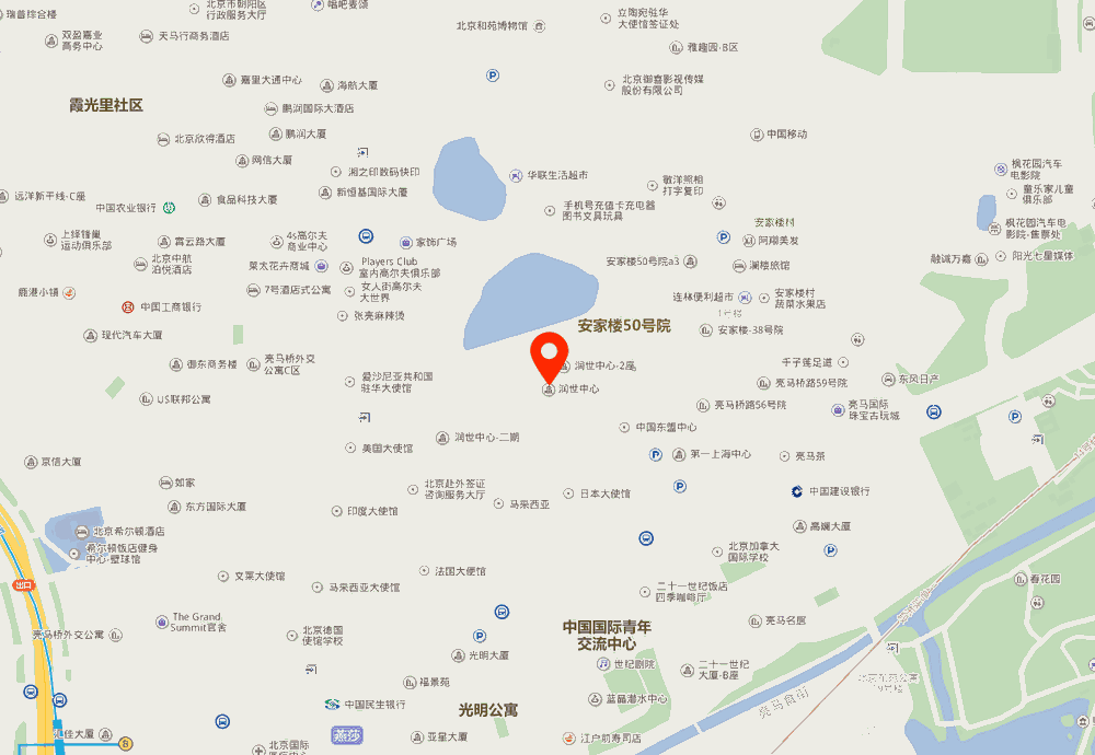 润世中心位置地图